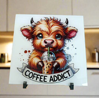 Coffee Highland Cow Design (Various Products)