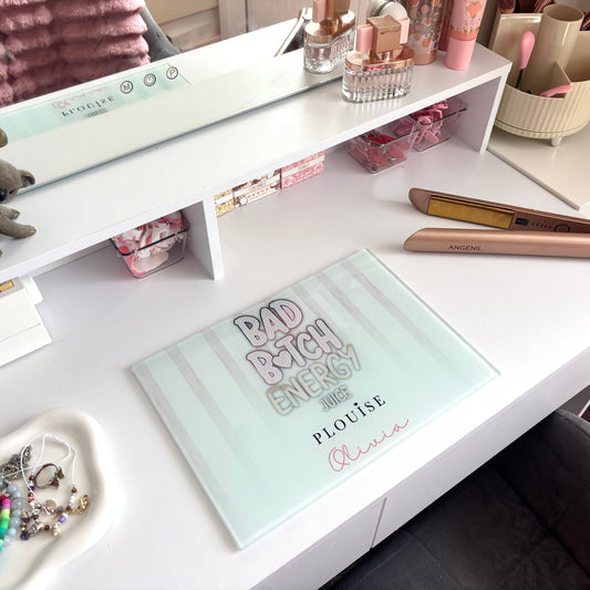 Rectangle Smooth Makeup Glass Board