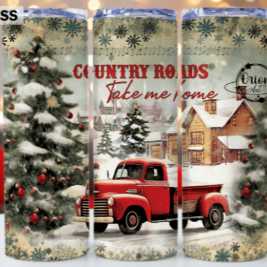 Christmas Truck Tumbler