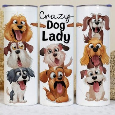 Crazy Dog Lady Tumbler