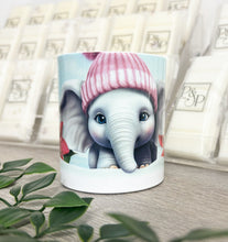 Plastic/ Polymere Snow Elephant Peakaboo Mug