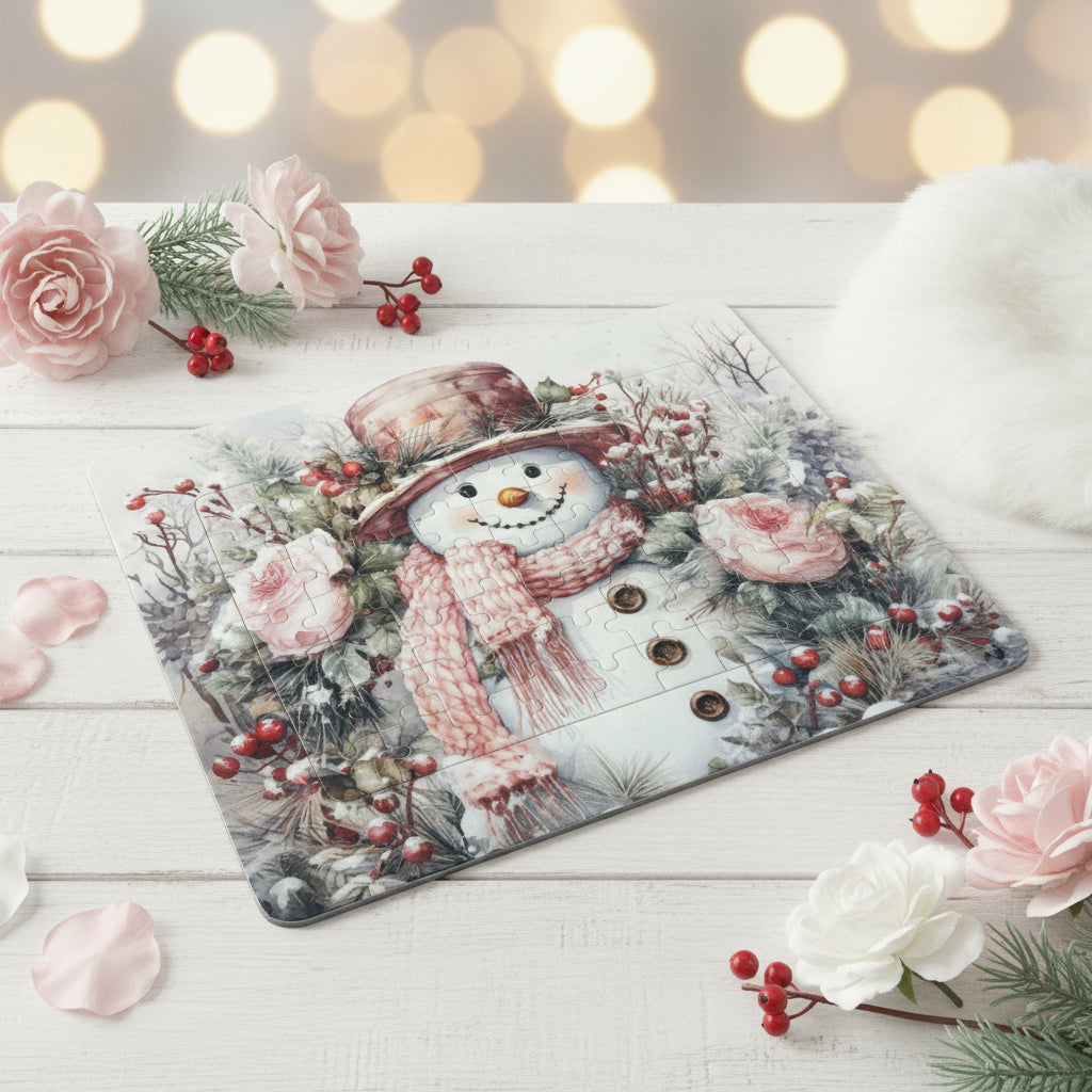 Snowman Frame Jigsaw