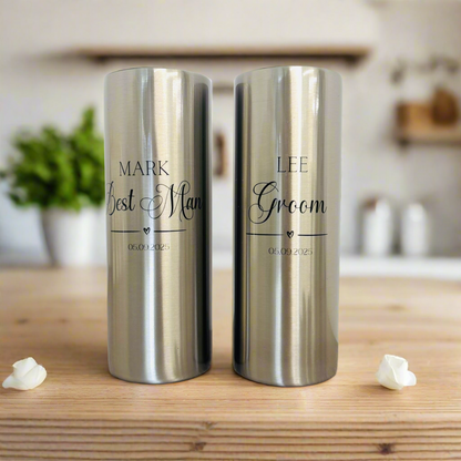 Bestman/ Groomsman Stainless Steel Tumbler