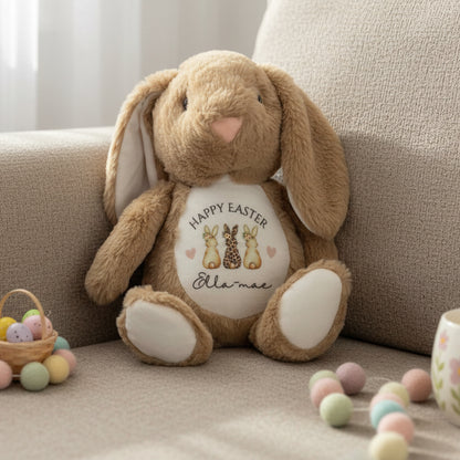 Floppy Rabbit Plush Teddy - Happy Easter