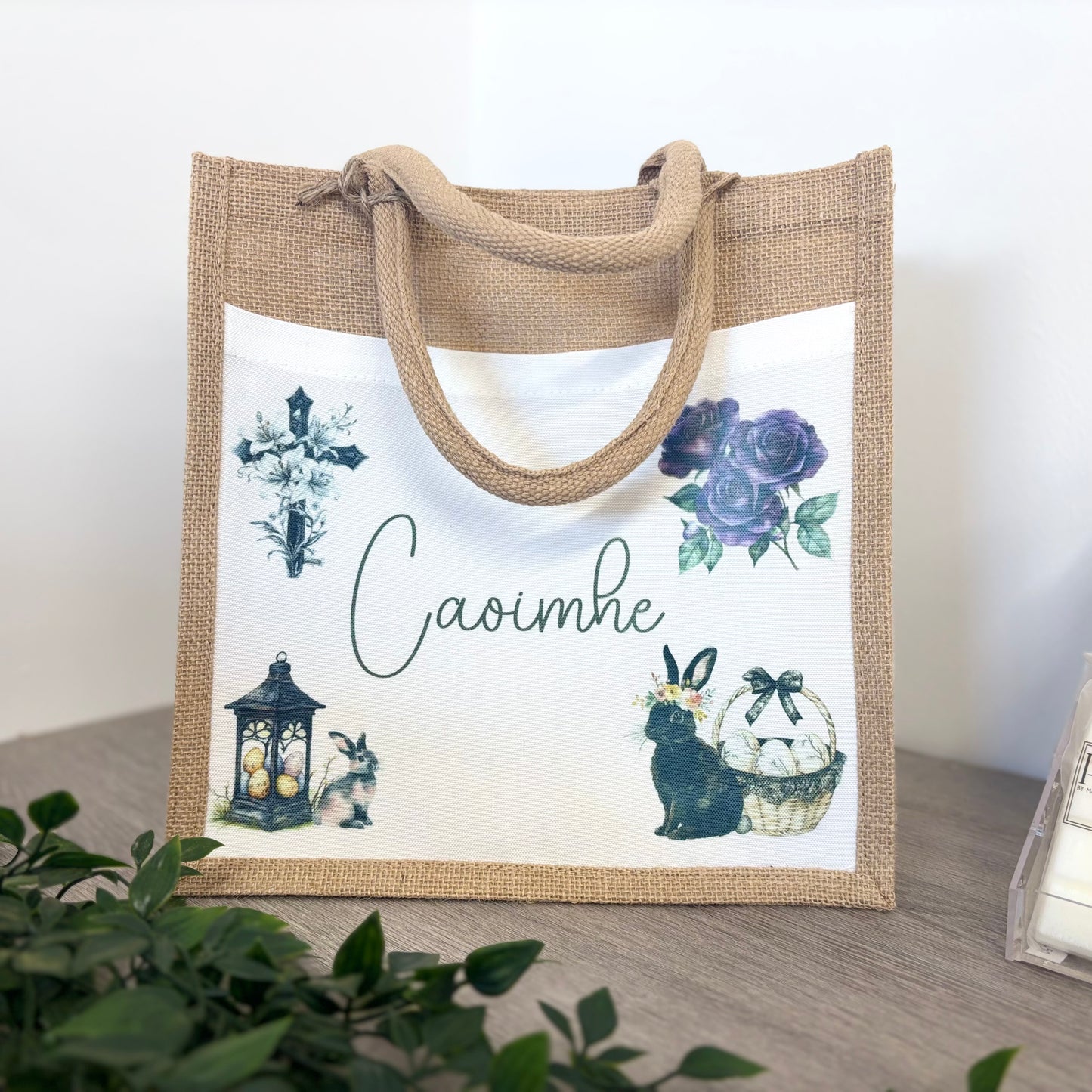 Gothic Easter Design Tote Bag