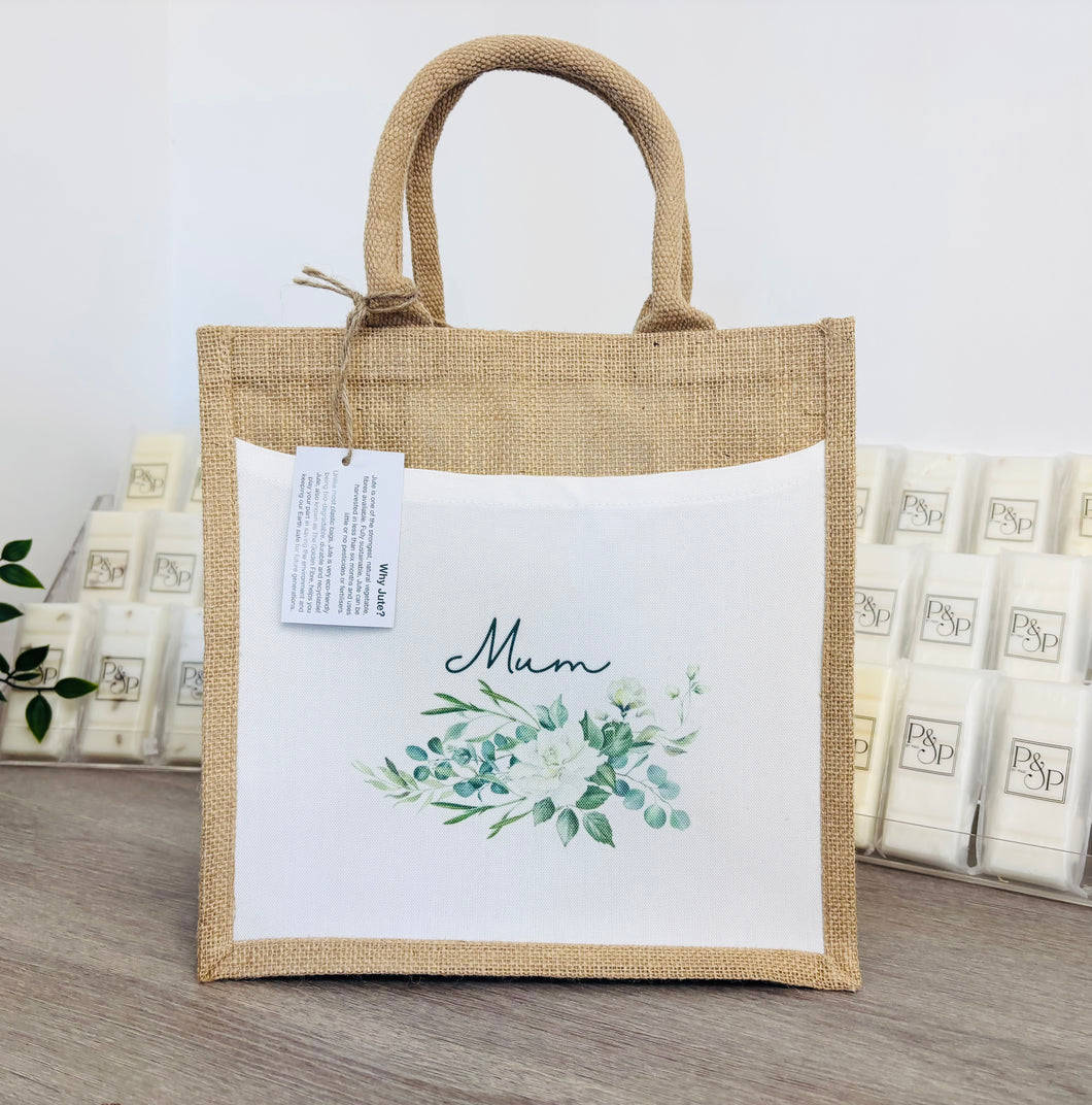 Any Name - Flower Tote Bag