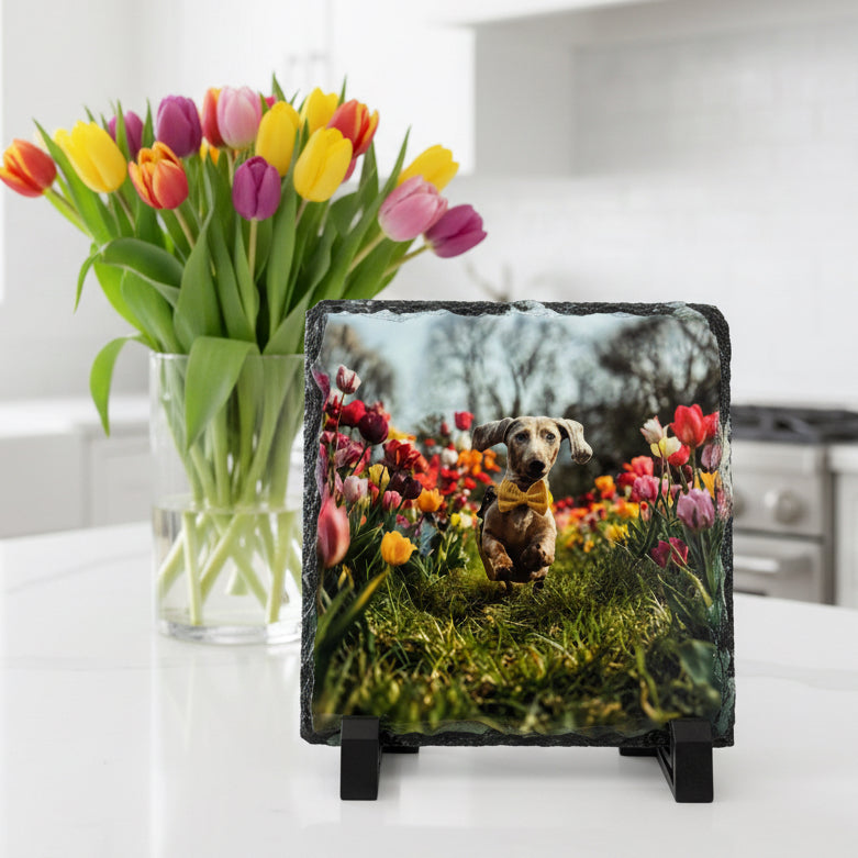 Small Gloss Photo Slate (14cm)