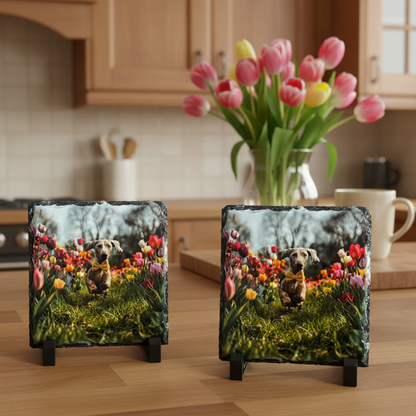 Small Gloss Photo Slate (14cm)