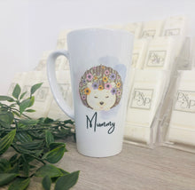 Latte mug Hedgehog-Mummy (small mark)