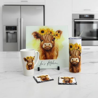 Sunflower Highland Cow Bundle