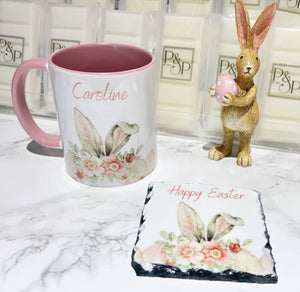 Easter Mug and Coaster Set