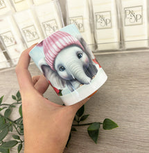 Plastic/ Polymere Snow Elephant Peakaboo Mug