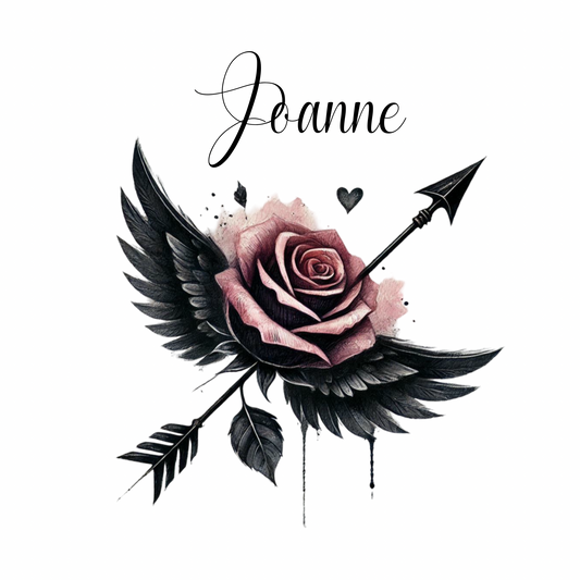 Dark Romance 6- Tester for Latte and 11oz Black Mug