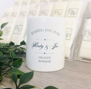 Ceramic Money Box Engagement/Wedding