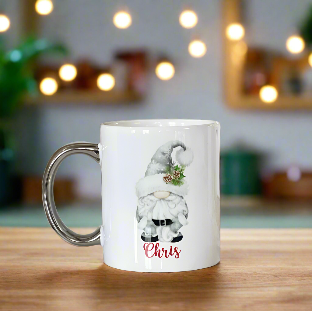 Male Gonk Mug with Silver Handle