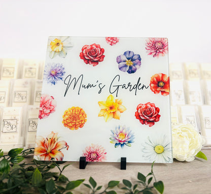 “Name” Garden Chopping Board 30cm