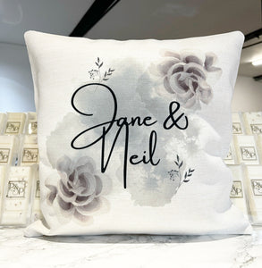 Grey/ Floral Names Design (Various Products)