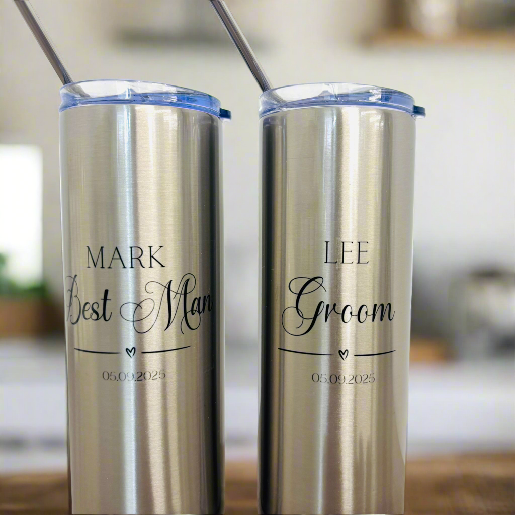 Bestman/ Groomsman Stainless Steel Tumbler