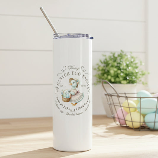 Vintage Spring Duck Tumbler