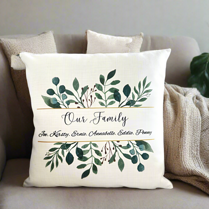 Our Family Green Plant Design (Various Products)