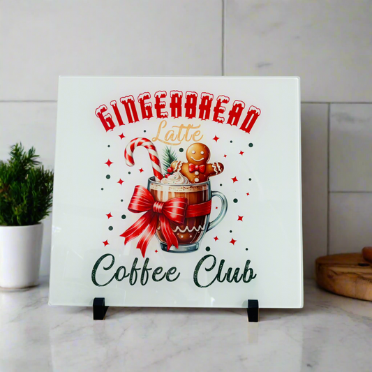 Gingerbread Latte Chopping Board 30cm