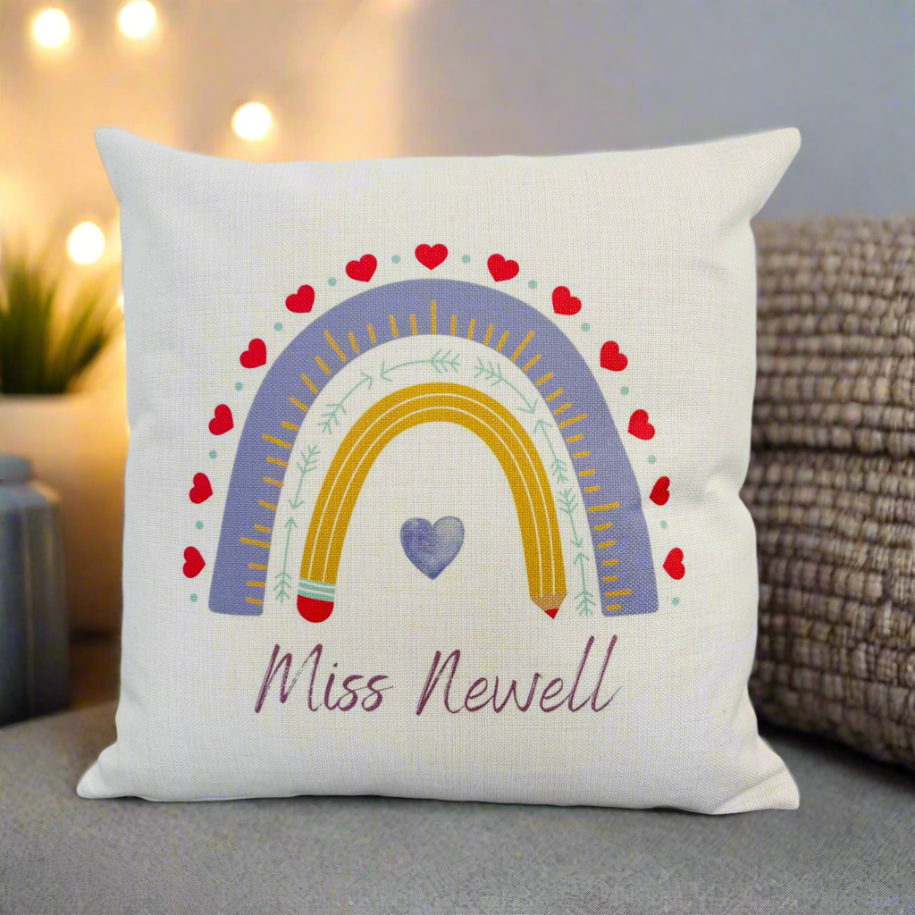 Teacher Purple Rainbow Design (Various Products)