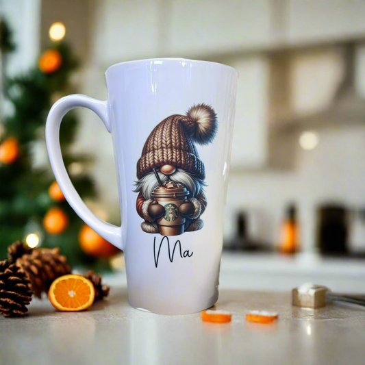 New Latte Ceramic Mug 17oz Gonk Iced Latte inc Box