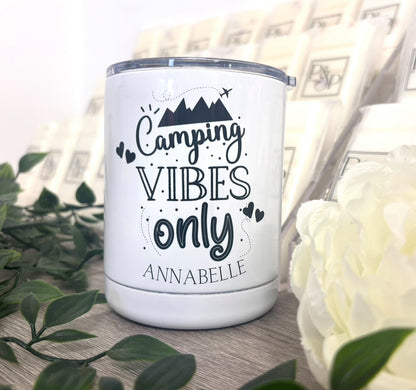 Lowball Tumbler 300ml “Camping Vibes Only”