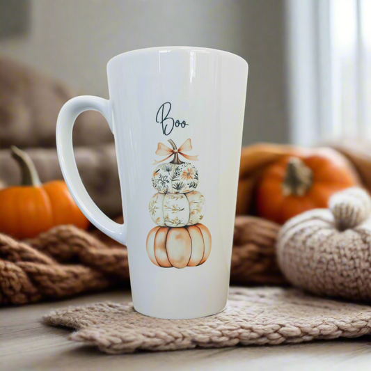 Pumkin Stack (9) 17oz Latte Mug