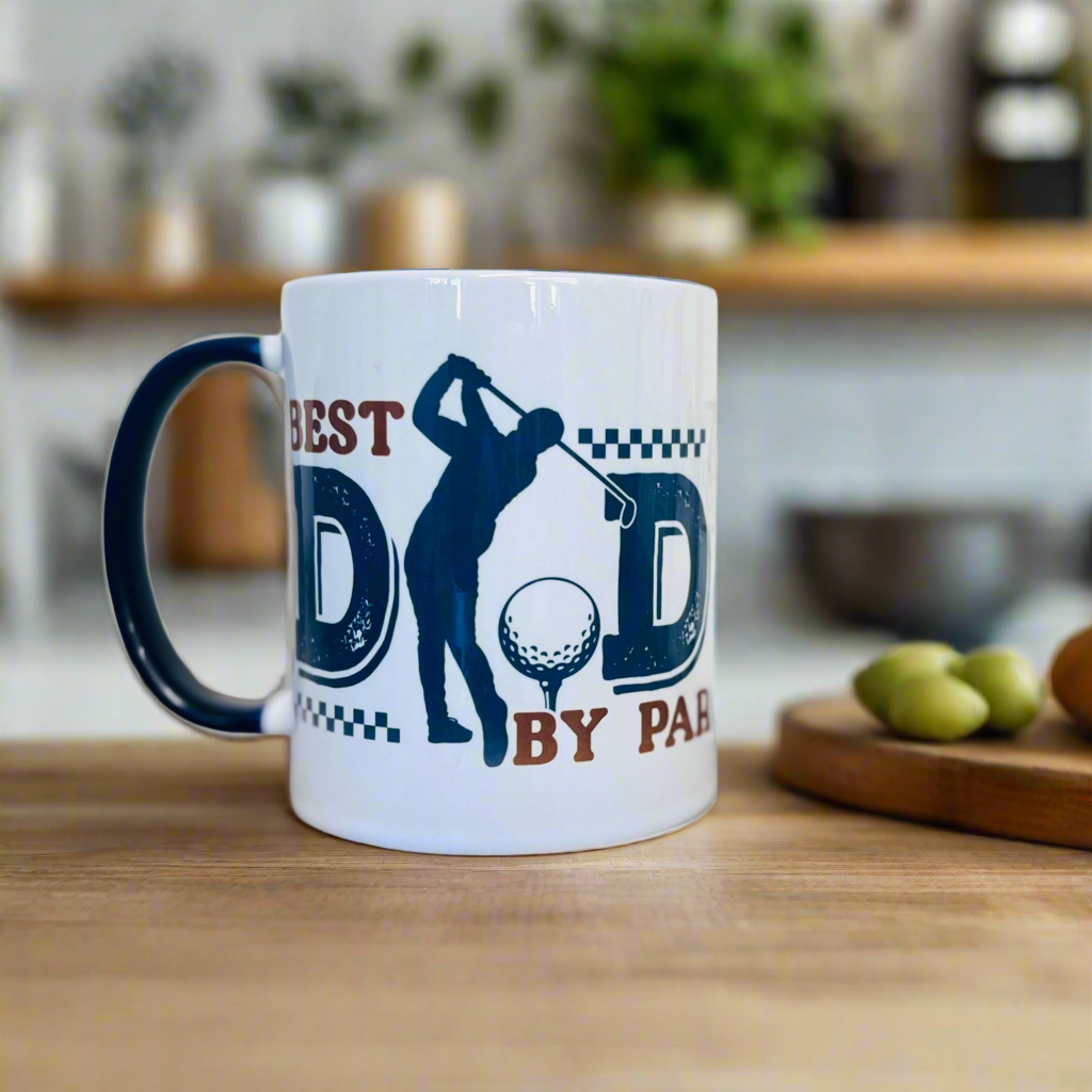 Best Dad by Par Golfing 11oz Mug