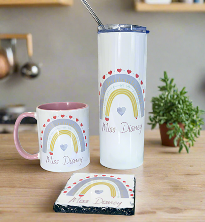 Purple Rainbow Tumbler