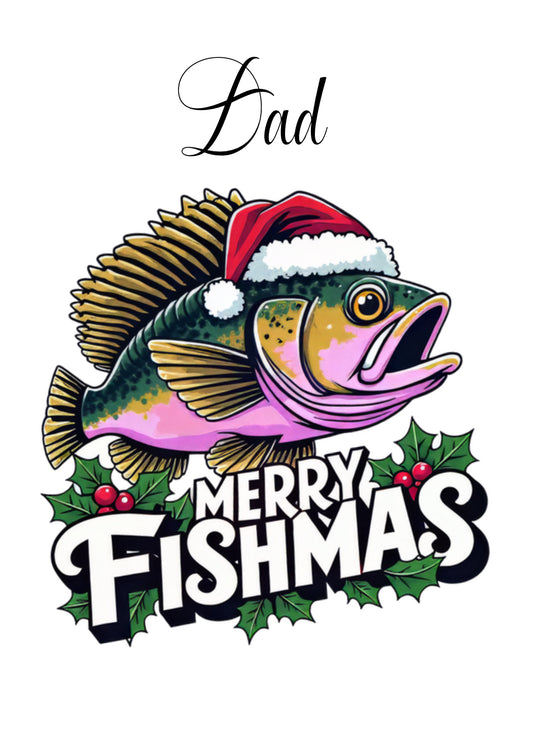 TESTER Santa Sack Merry Fishmas