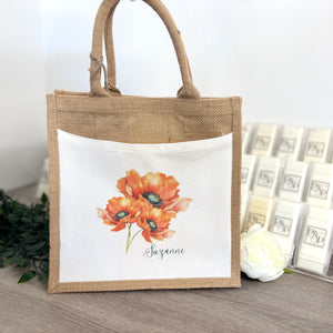 Any Name - Poppy Tote Bag