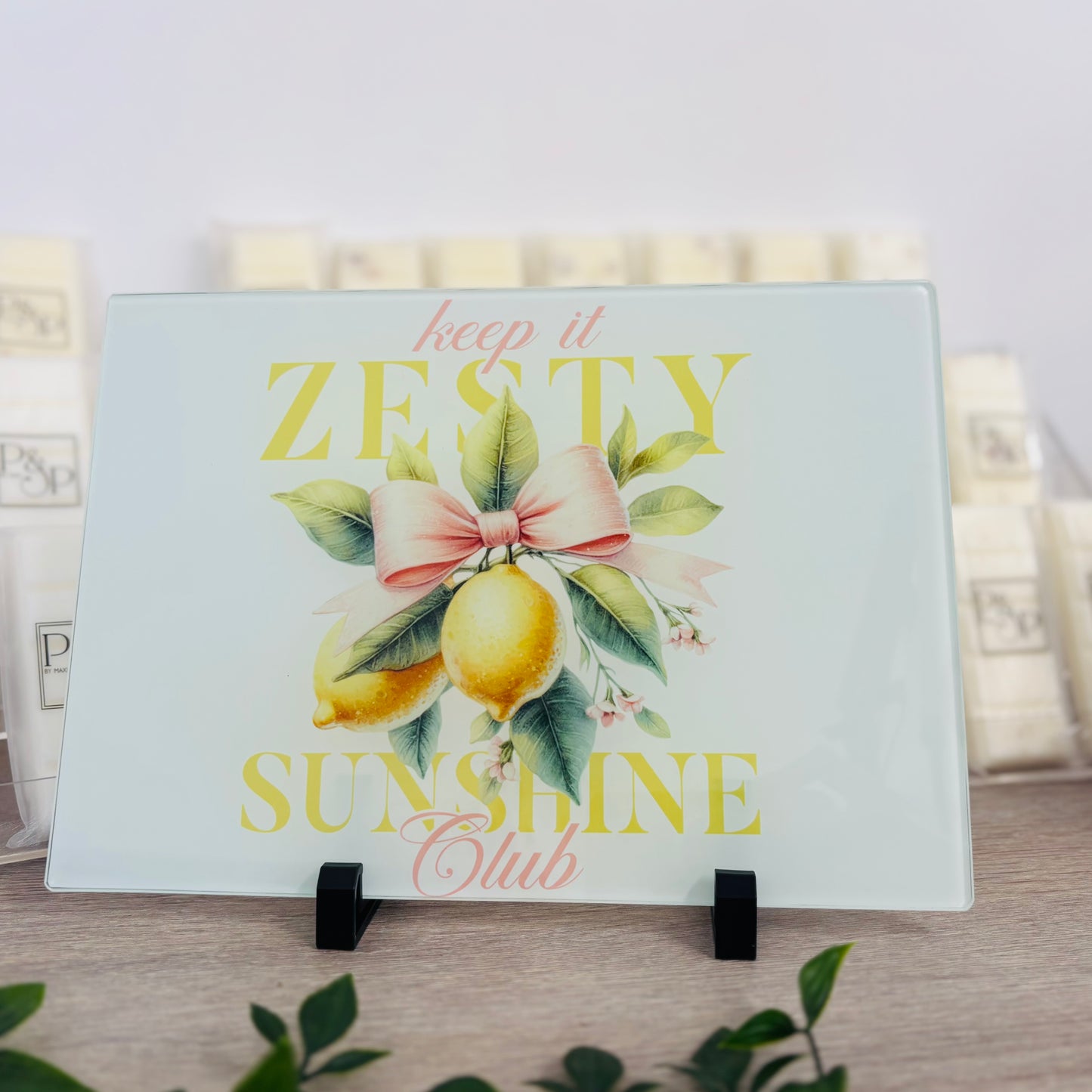 A4 Glass Placemat (Choose your Fruit)