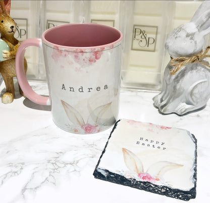 Bunny Mug and Coaster Set