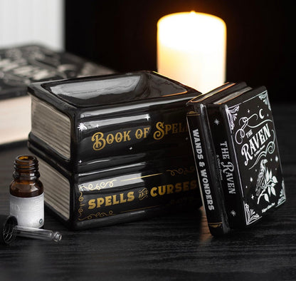 Pre order: Book Stack Wax Burner