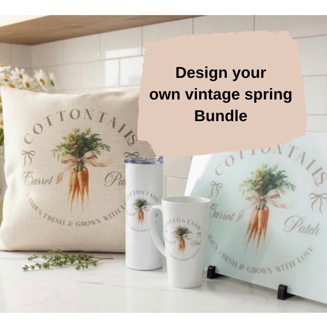 Design your own Vintage Spring Bundle