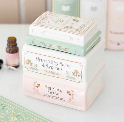 Pre order: Book Stack Wax Burner
