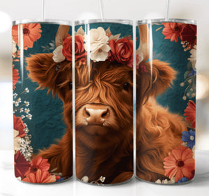 Highland Cow Tumbler 11