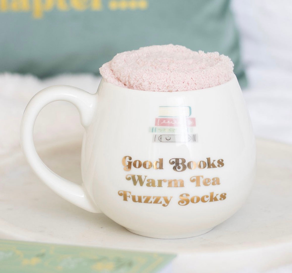 Pre Order: Good Books and fluffy Socks