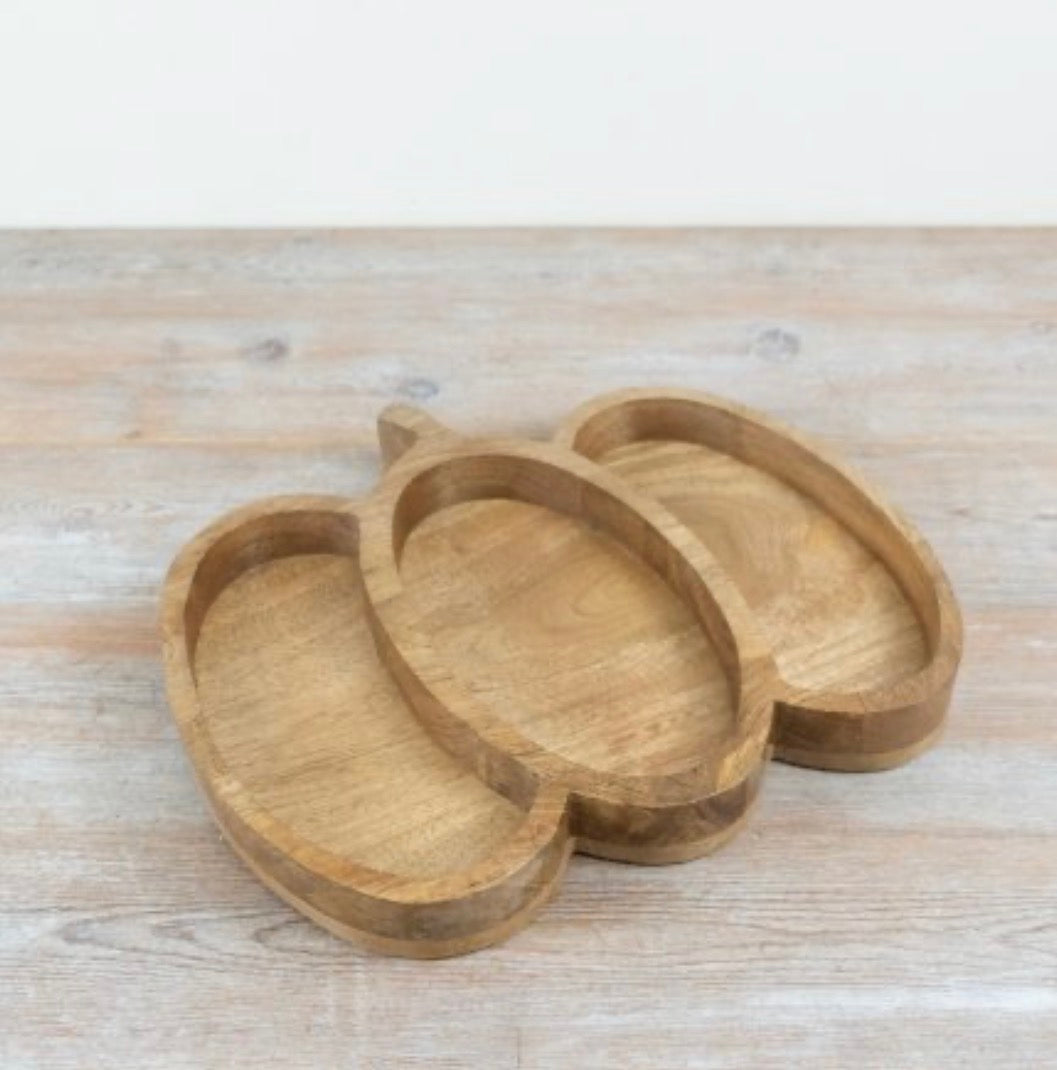 Pre order: Pumpkin wooden Tray36cm