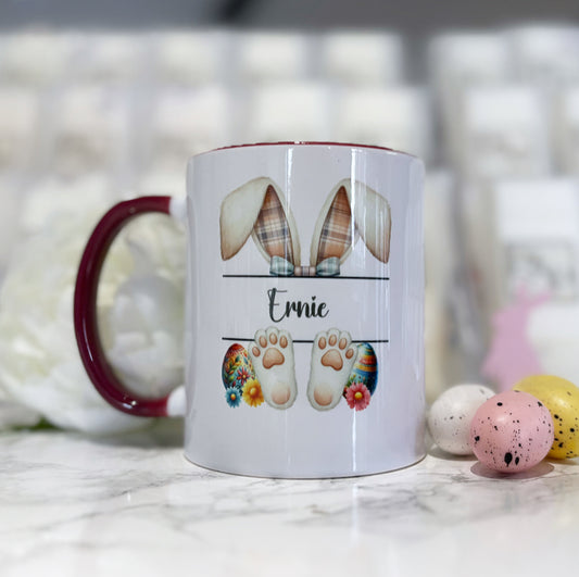 Easter Tartan Split Design