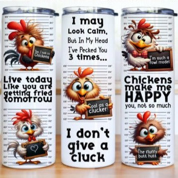 Funny Chicken Tumbler