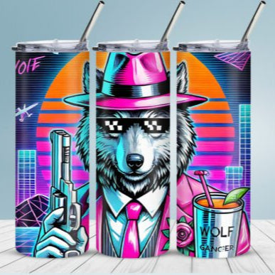 Wolf Gangster Tumbler