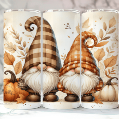 Pumpkin Gonk Skinny Tumbler 600ml