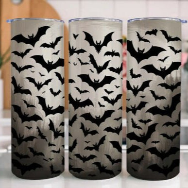Bats Skinny Tumbler