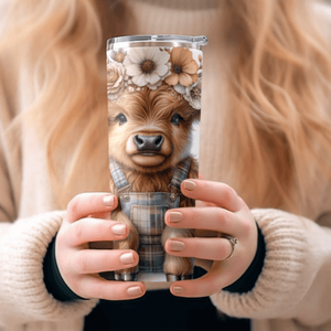 Highland Cow Tumbler 10