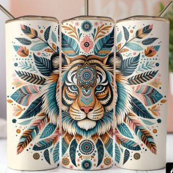 Tiger Mandala Tumbler