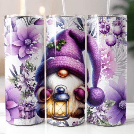 Purple /lantern Gonk Skinny Tumbler 600ml
