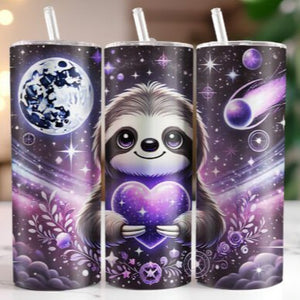 Sloth Space Tumbler